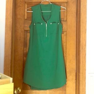 Green summer dress